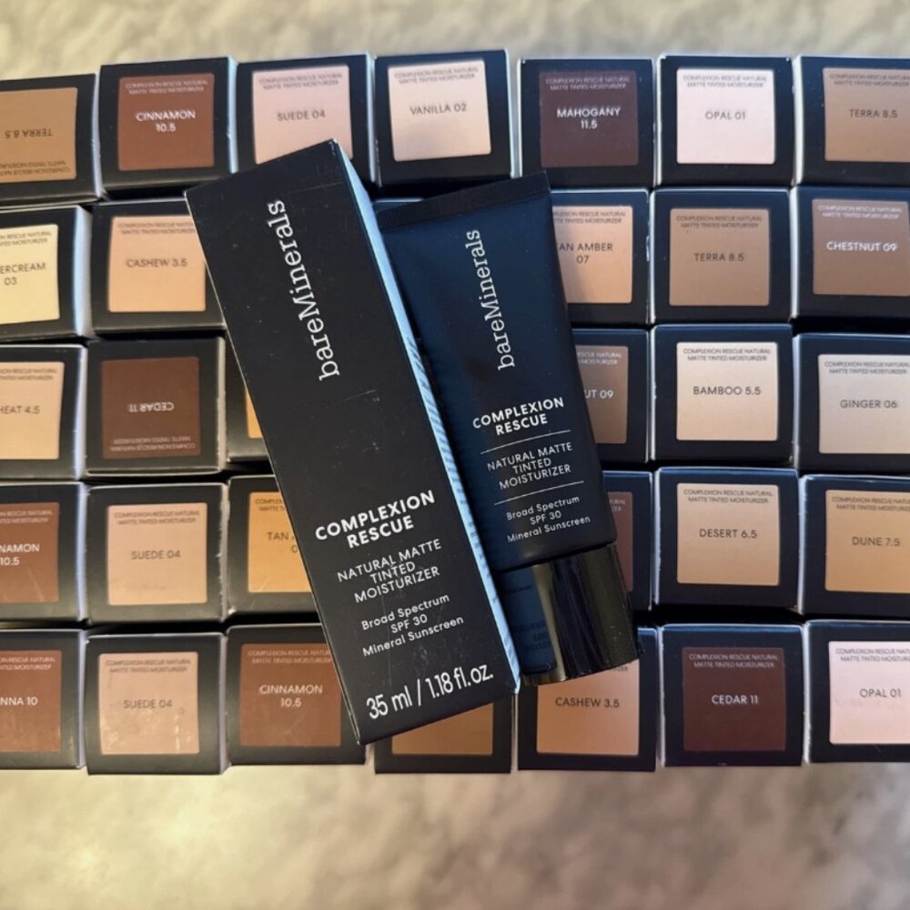 reseller 40 pieces lot bareMinerals Complexion Rescue Matte Tinted Moisturizer